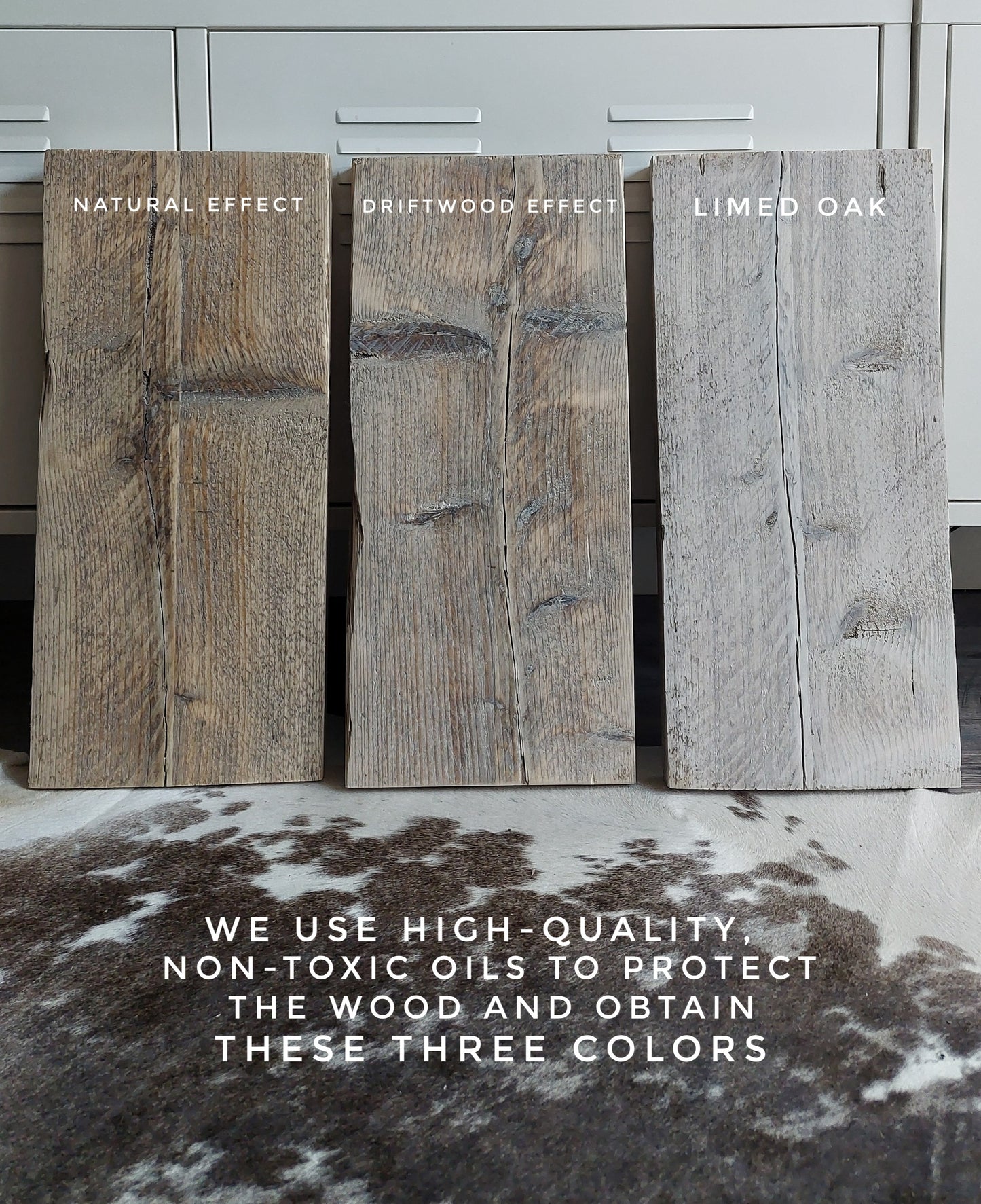 Rustic Wooden Bedside Side Table - Nightstand with Shelf - Narrow Wood Stool