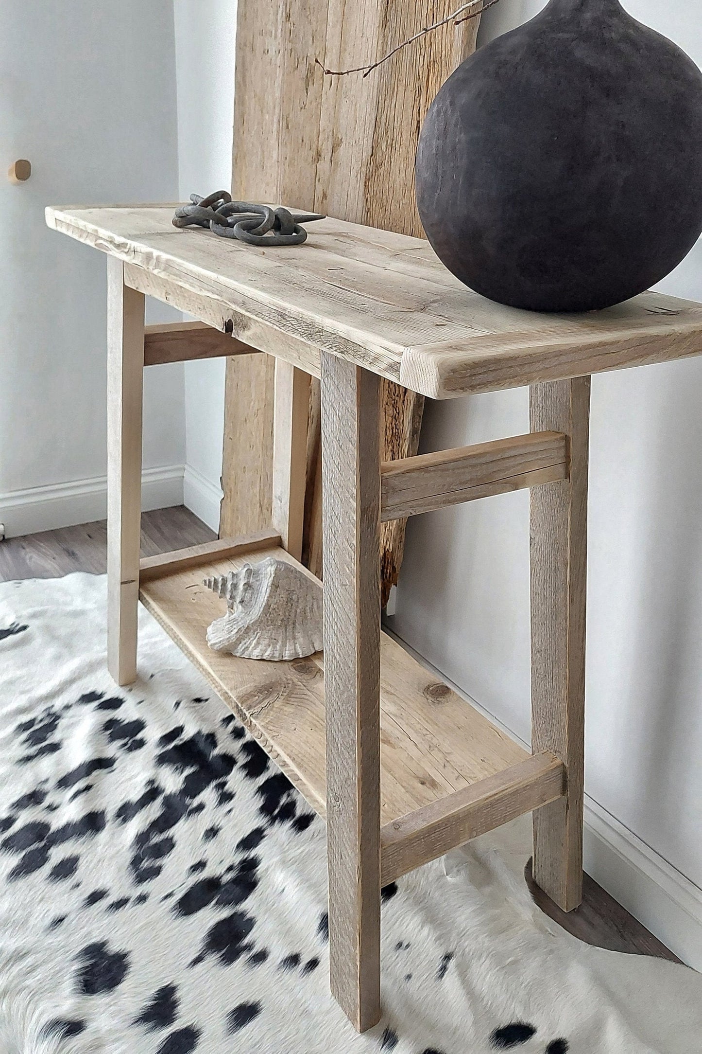 Rustic Wooden Console Table ADARA
