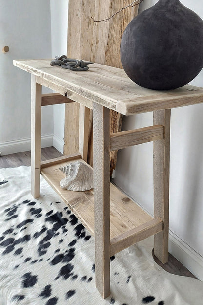 Rustic Wooden Console Table ADARA