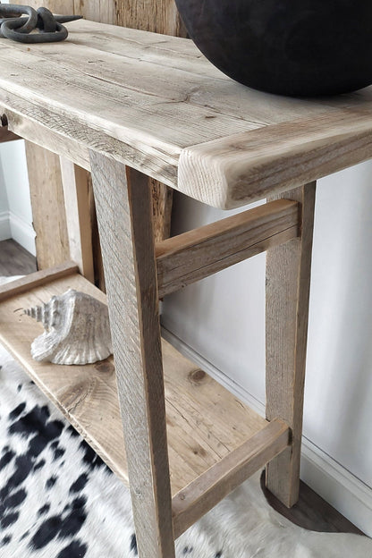 Rustic Wooden Console Table ADARA