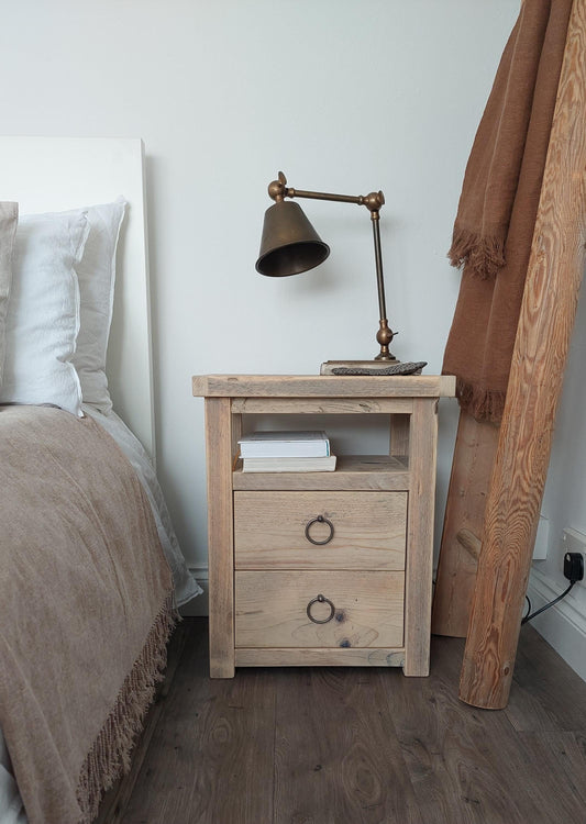Customs  Wooden Bedside Table for Julie