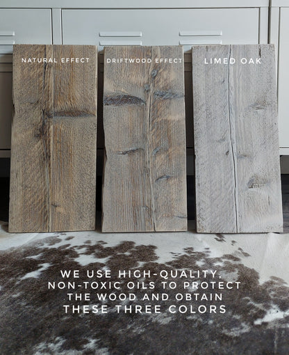 Reclaimed Wood Console Table – Handmade Hallway Bench